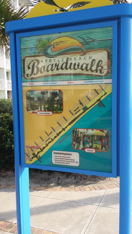 Bermuda Sands On The Boardwalk Myrtle Beach Exterior foto